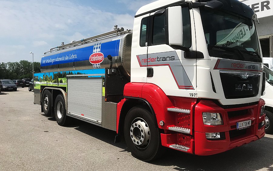 REDER Transporte - Milchsammellogistik REDER Transporte - Milchsammellogistik