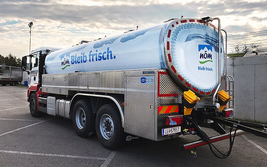 REDER Transporte - Milchsammellogistik REDER Transporte - Milchsammellogistik