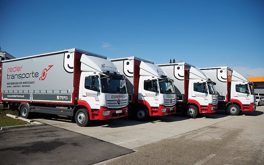 REDER Transporte - Verteilerfahrzeuge REDER Transporte - Verteilerfahrzeuge