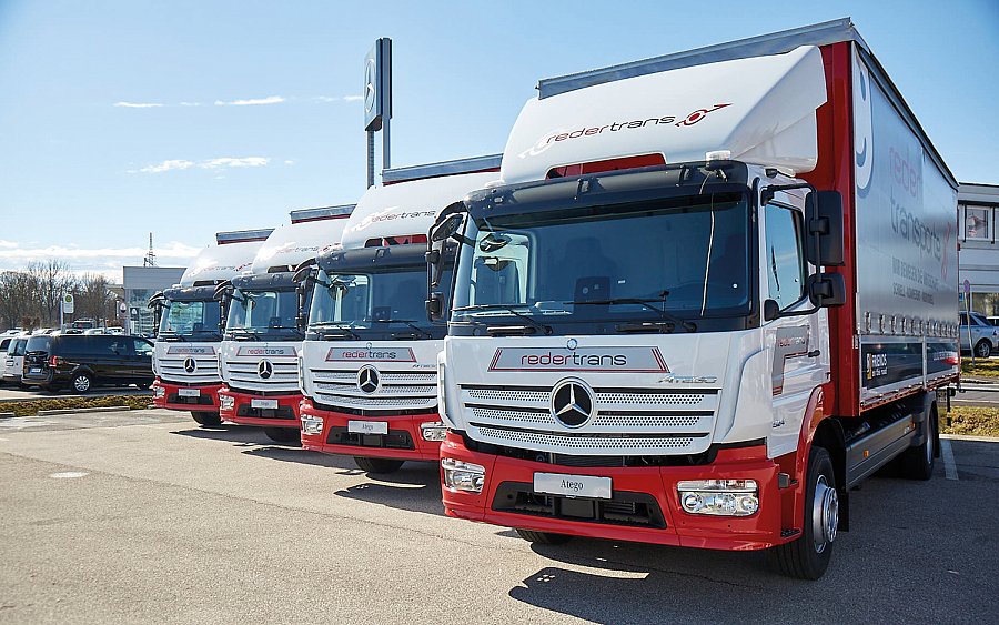 REDER Transporte - Verteilerfahrzeuge REDER Transporte - Verteilerfahrzeuge