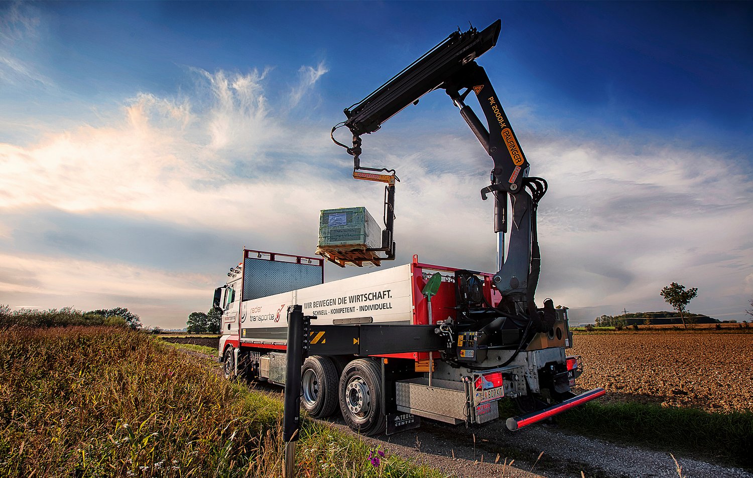 REDER Transporte – LKW-Ladekräne